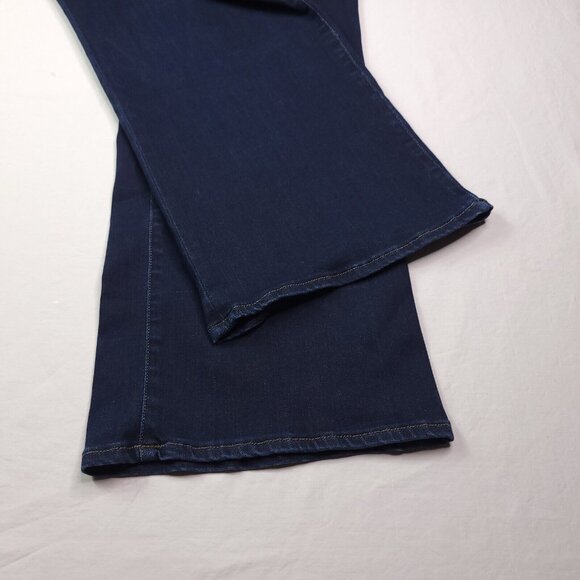 Mavi Jeans Womens Molly Classic Bootcut Plus 22 Dark Wash Mid Rise Stretch - Picture 5 of 10